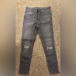 GAP Kids Gray Distressed Jeans